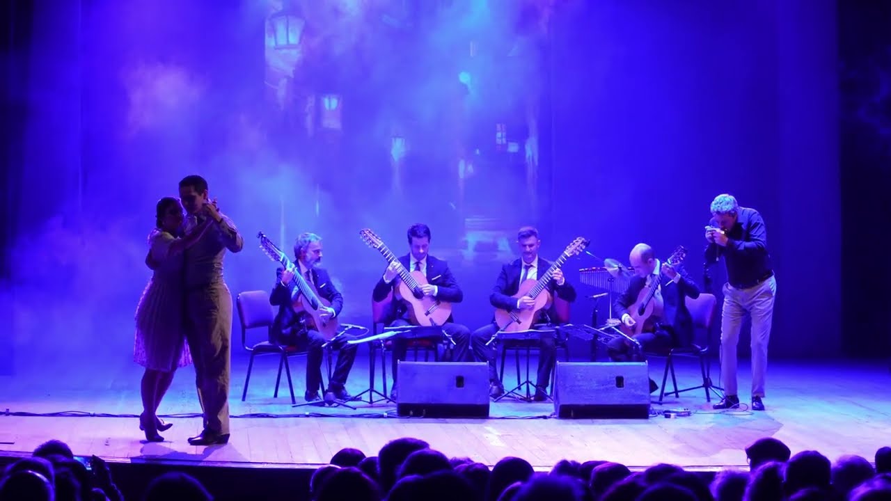 Caminito (Tango) Cuarteto IN CRESCENDO - Franco Luciani - Valentina y Matias (baile)
