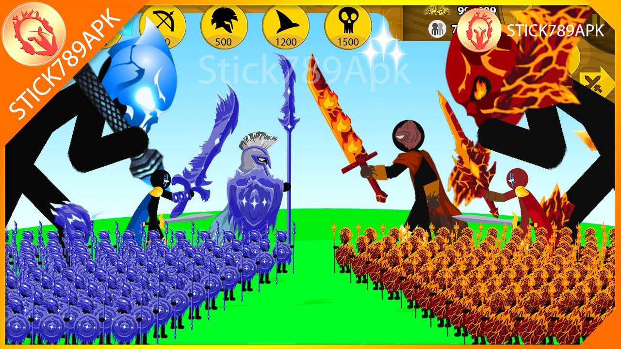 FINAL BOSS ICE, XIPHOS, SPEAROS VS WRATHNAR, FINAL BOSS LAVA | Stick War Legacy Mod | Stick789Apk