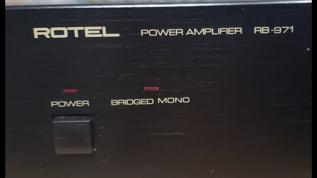 Rotel RB971 Power Amplifier