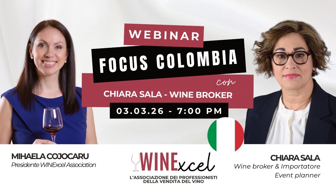 Focus Mercato Colombiano del Vino 🍷 con Chiara Sala