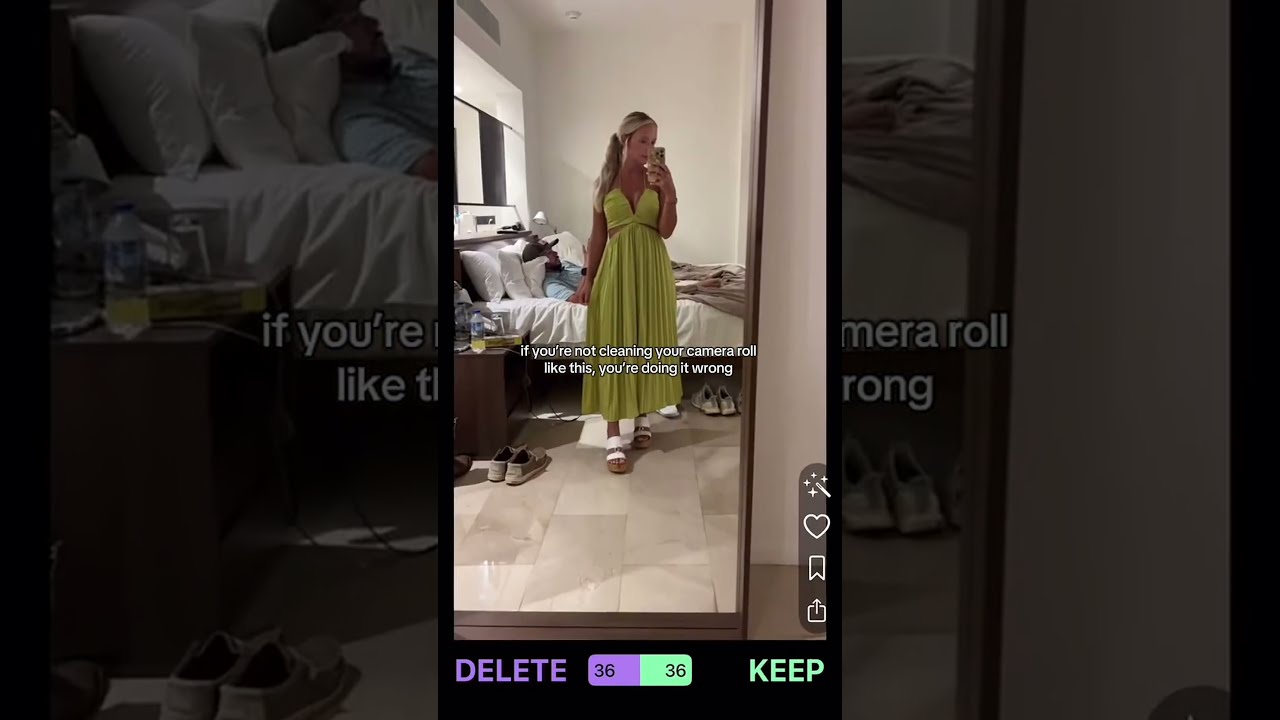 Clean your camera roll easily with swipewipe #swipewipe #cameraroll #photo