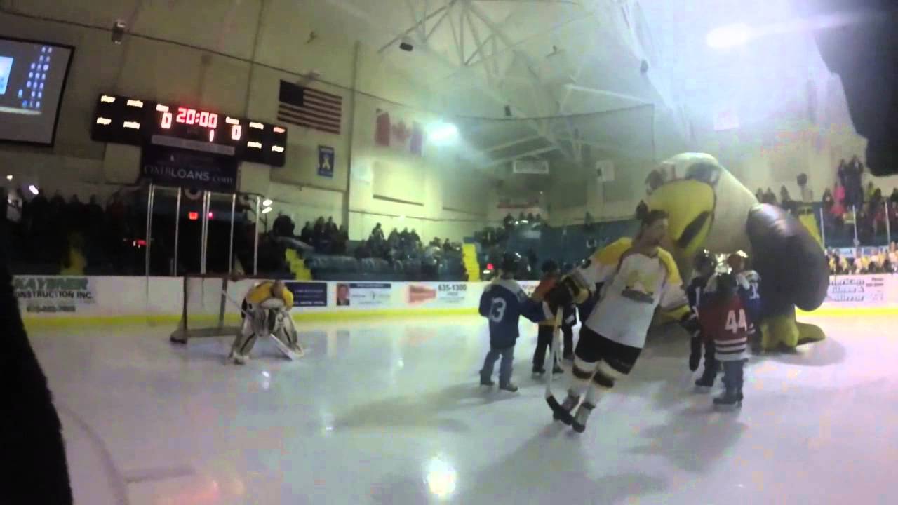 Eddy The Eagle Soo Eagles Hockey Team
