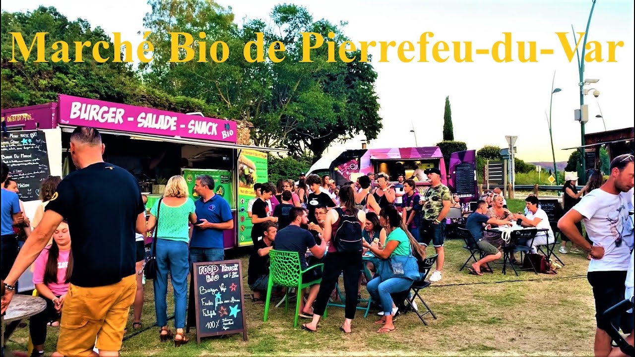 March&eacute; de Pierrefeu du Var - Bio et raisonn&eacute;s des producteurs locaux