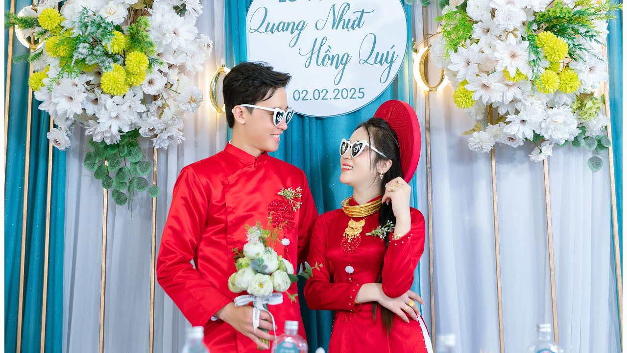 Tân Hôn / Quang Nhựt & Hồng Quý || Dâu Rể Đẹp Đôi ở U Minh - Cà Mau 02-2025 Film 4K