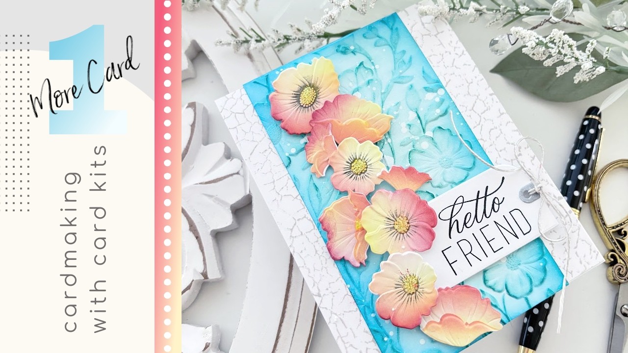 Add 3D Texture to Your Handmade Floral Cards | Simon Says Sept 2026 Card Kit