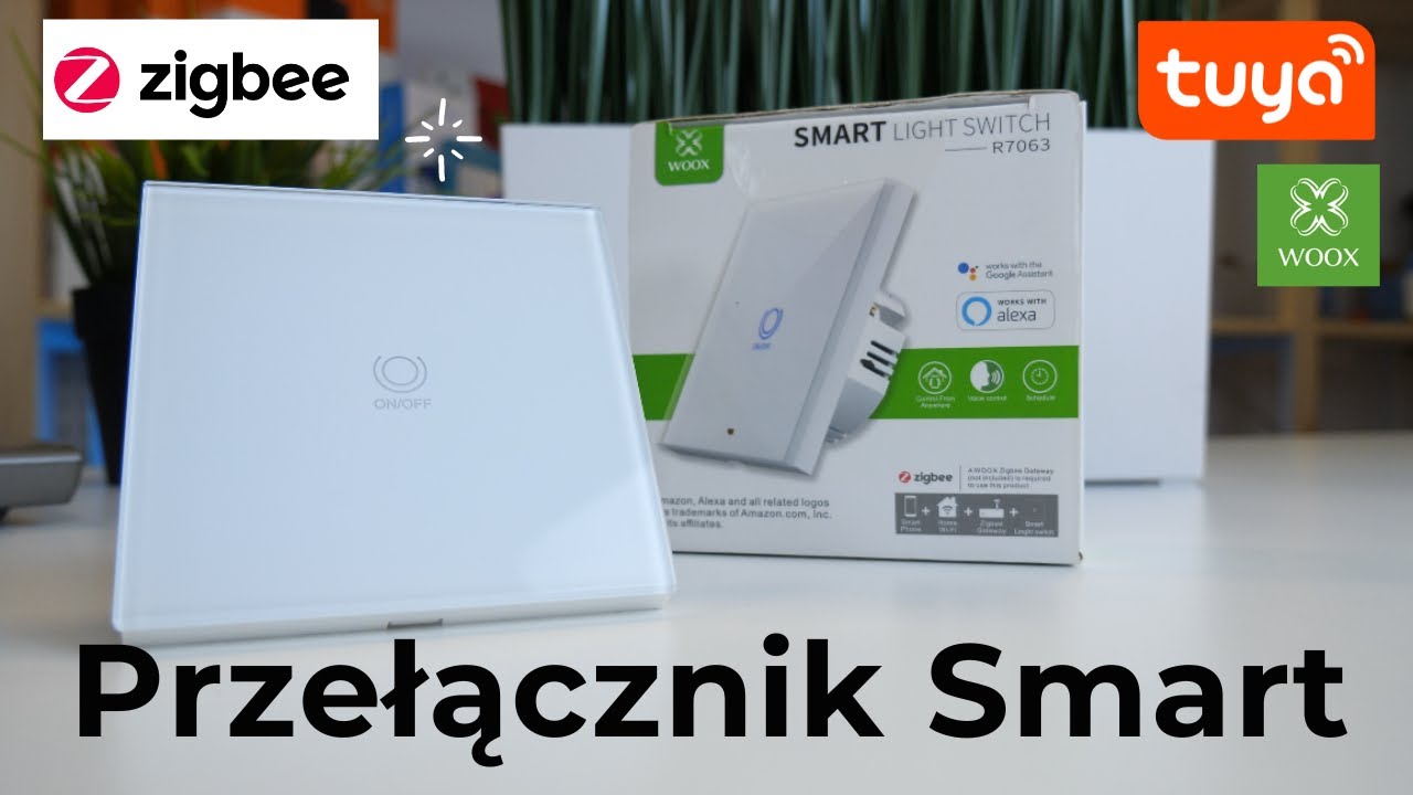 Przełącznik Scienny Tuya Zigbee - WooX Switch