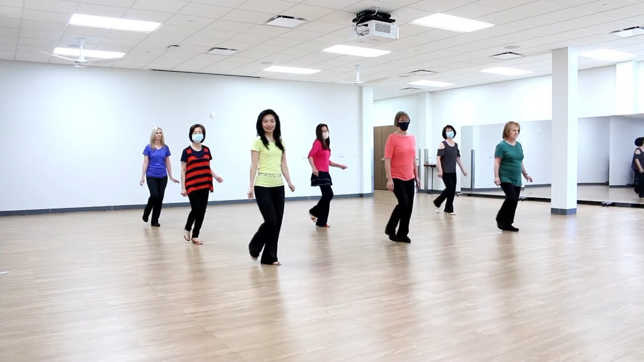 Kissed A Cowboy - Line Dance (Dance & Teach in English & 中文)