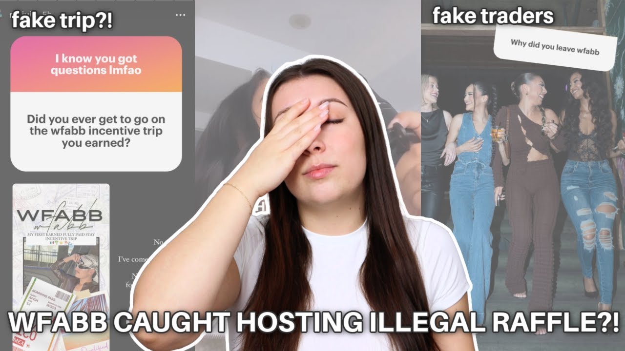WFABB CRYPTO Scammers Caught Hosting Illegal Raffle?!