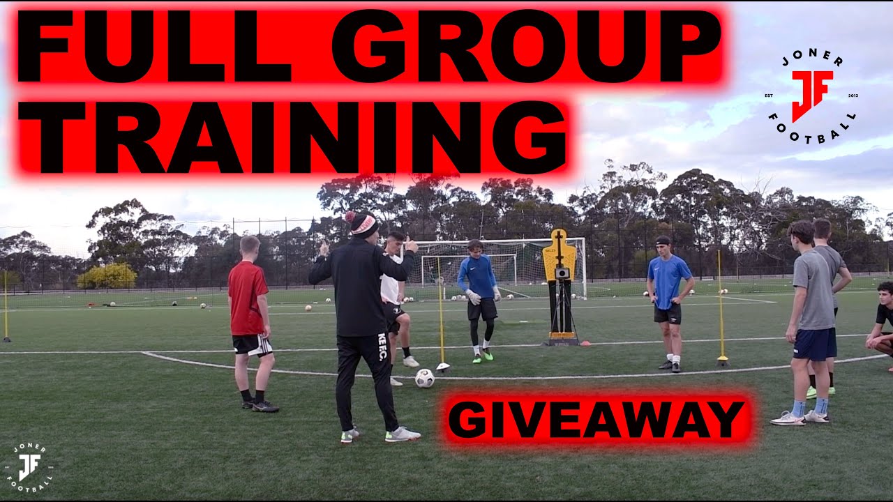 LOADS OF GROUP SOCCER TRAINING IDEAS & GIVEAWAY | Joner Football