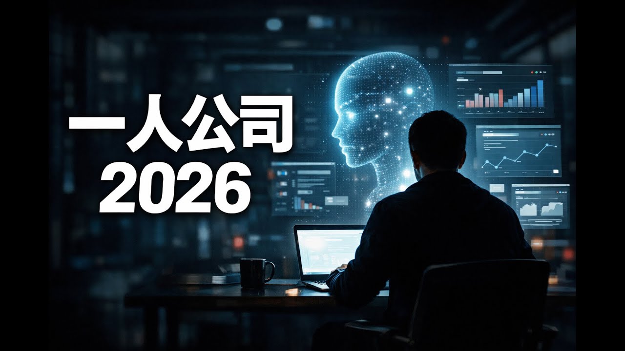 2026 年，一人公司真正能跑通的方式，只剩这一种了#自我成长 #生意思维 #熱門 #中年危机