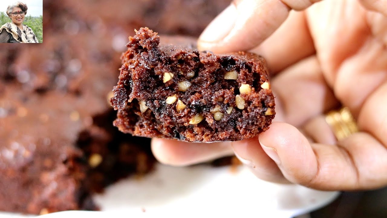 Eggless Chocolate Brownies - Healthy & Tasty | Skinny Recipes