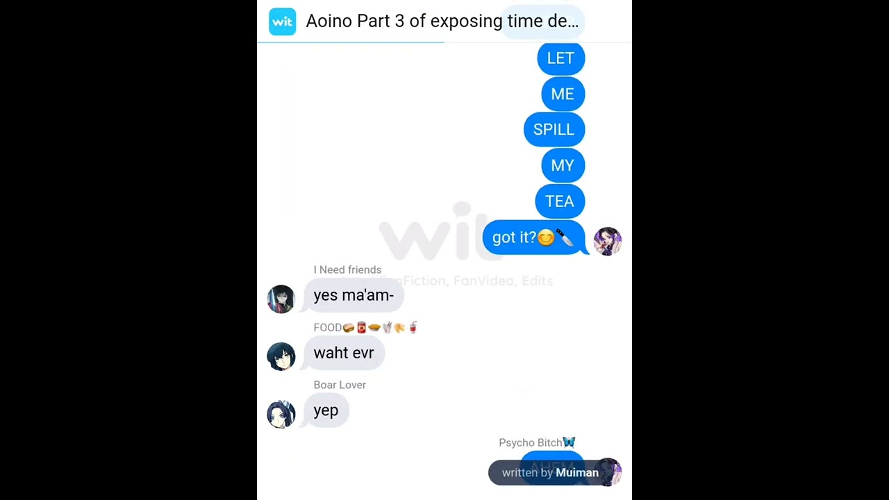 Part Three of Exposing time Demon slayer Aoino