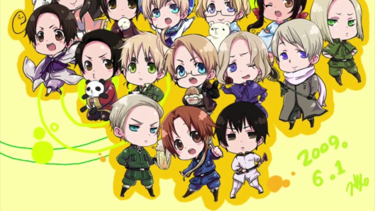 My Top 10 Favourite Hetalia Designs