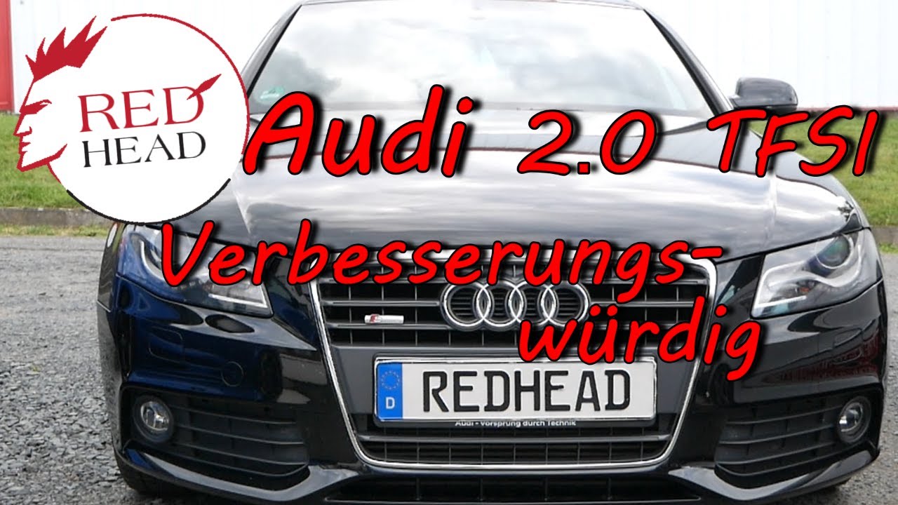 Audi A4 2l TFSI - Wie kann man hohen Ölverbrauch beheben und bekämpfen? | Redhead