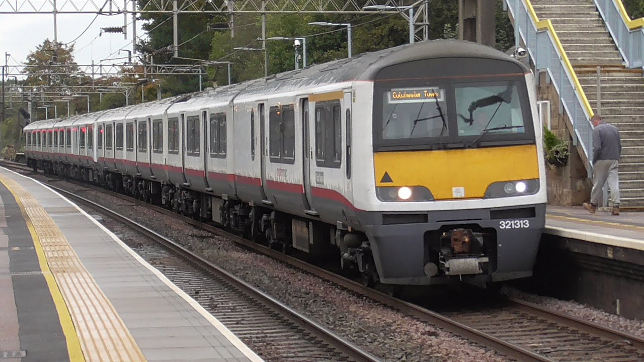 Trains at Marks tey (GEML, GL) - 09/10/2020
