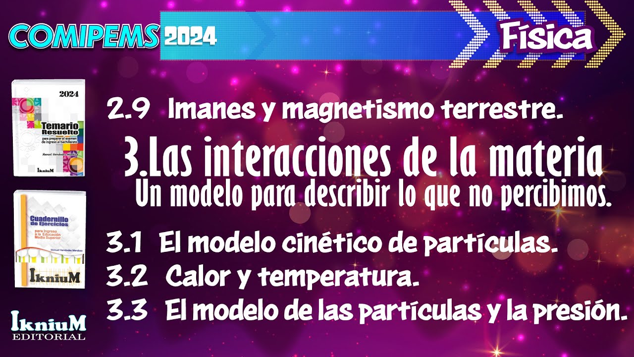 Física 4 - Tema 2.9 al 3.3 - IkniuM COMIPEMS 2024