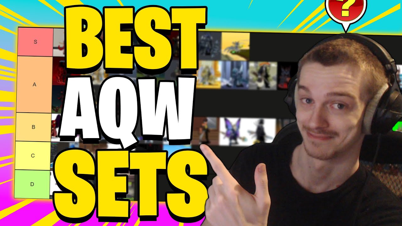 The Best AQW Sets Tier List! (Part 4)