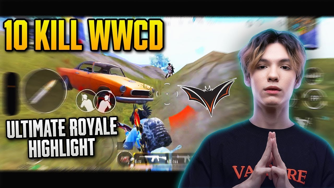 PUBG Mobile Thailand : TonyK 10 killl!!! WWCD Ultimate royale Highlight