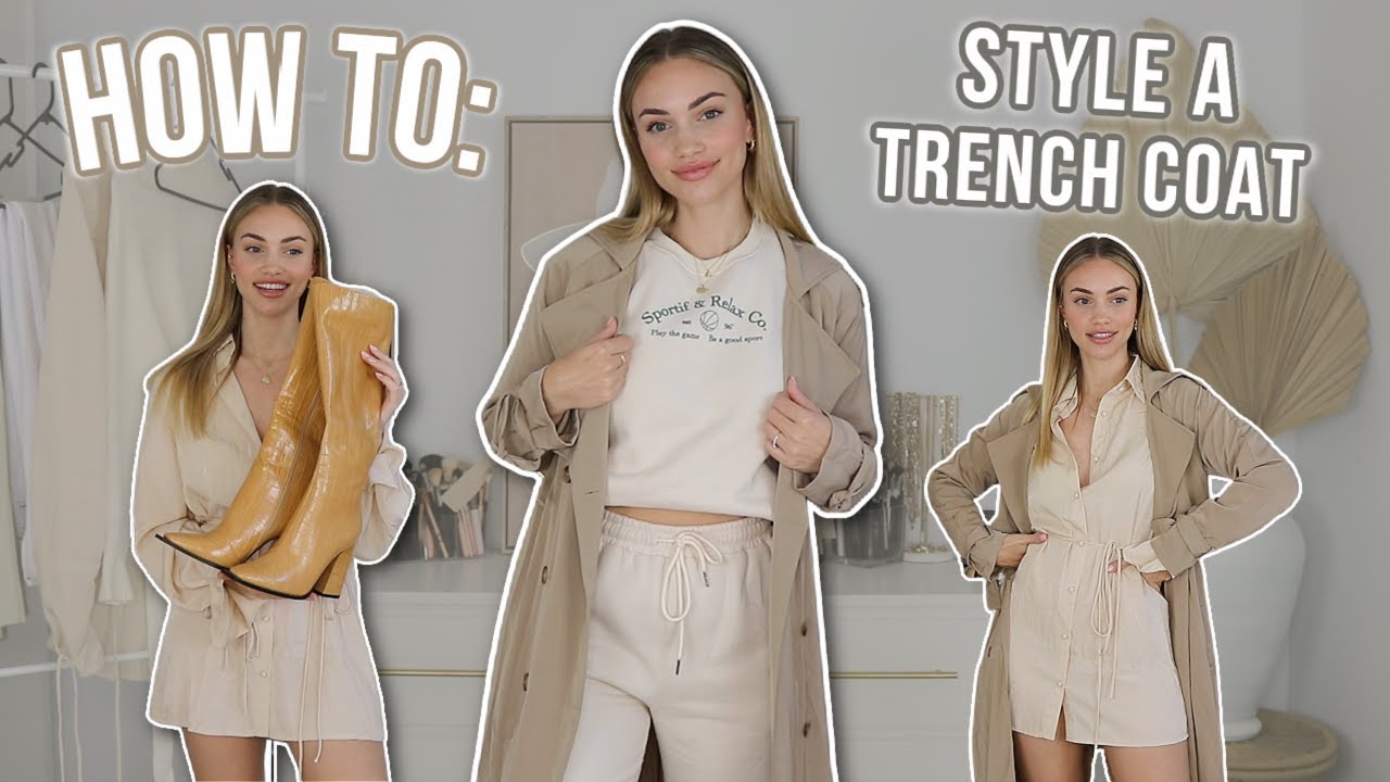 WINTER OUTFITS & STYLING A TRENCH COAT w/ Princess Polly! + DISCOUNT CODE