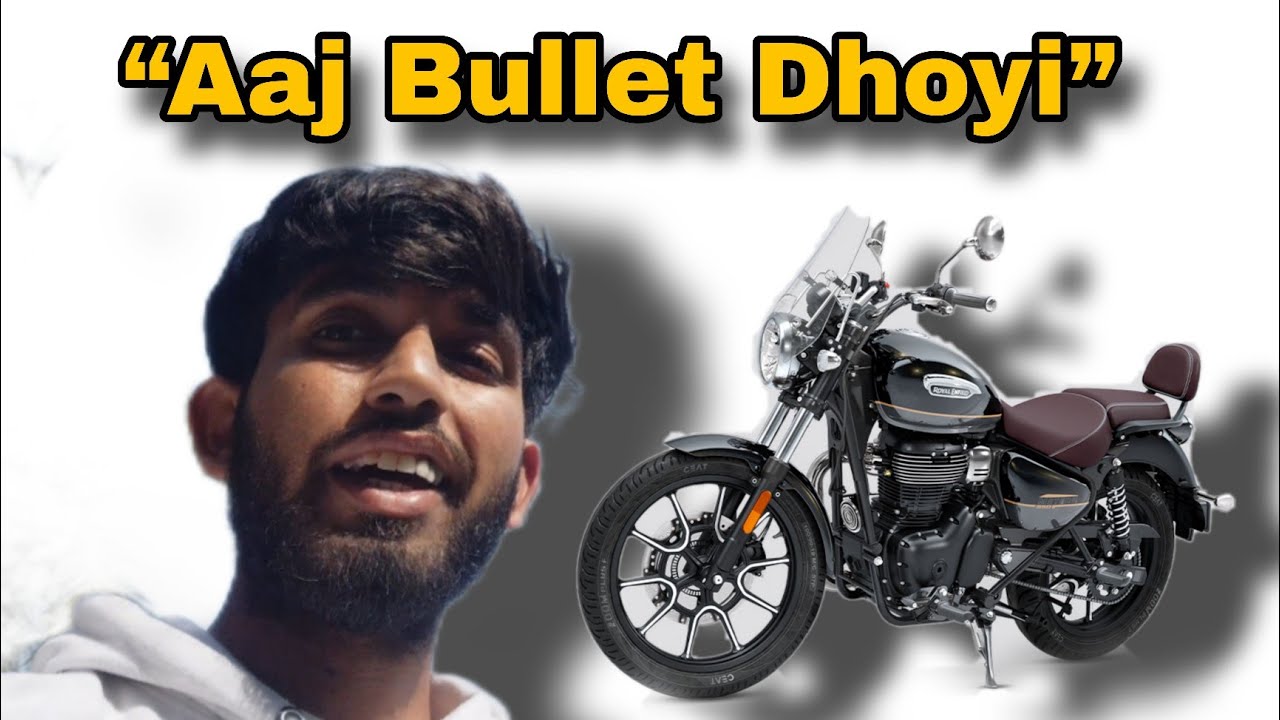 “Royal Enfield Meteor 350 Ko Khud Dhoya 😍