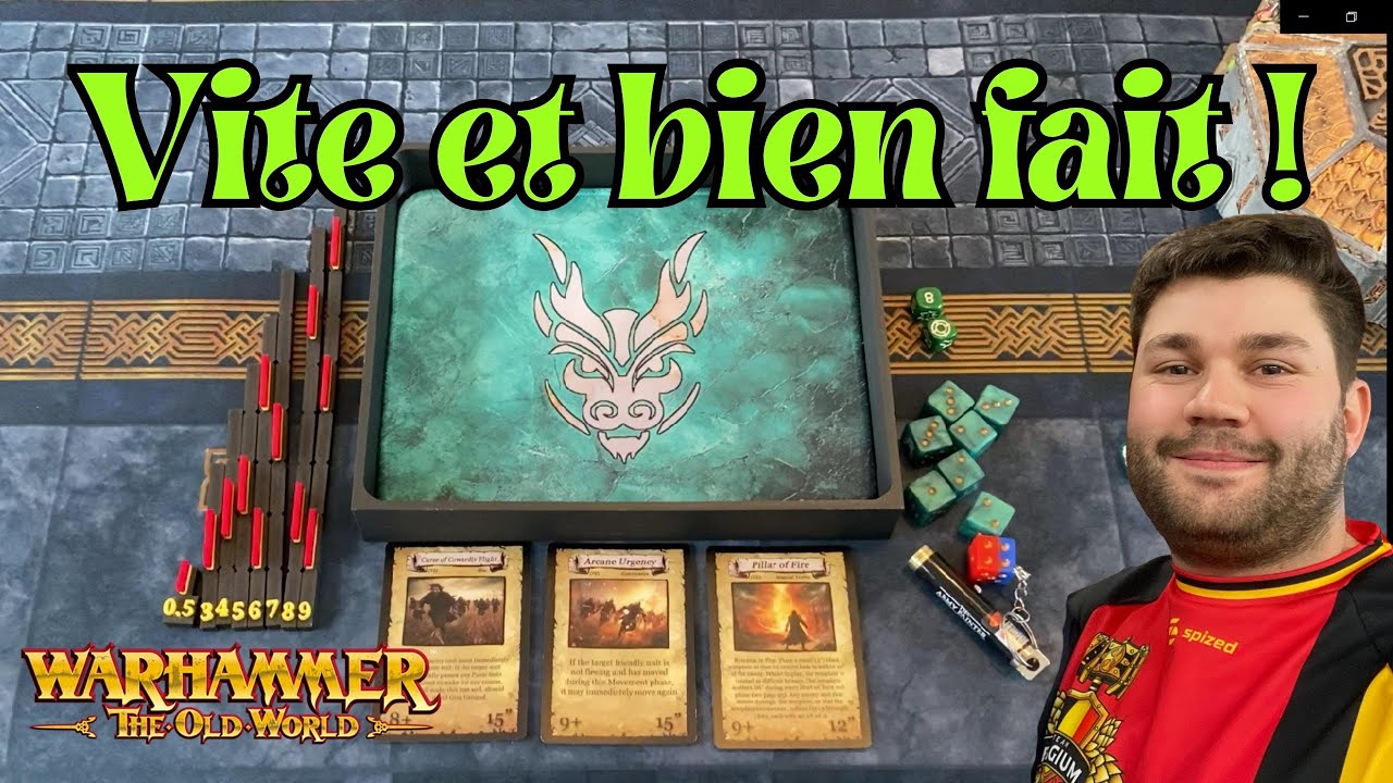 Finir ses parties en 3h (Warhammer THE OLD WORLD)
