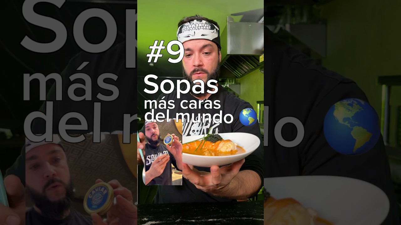 Sopas m&aacute;s caras del mundo 09x10 🦞Langosta & Caviar