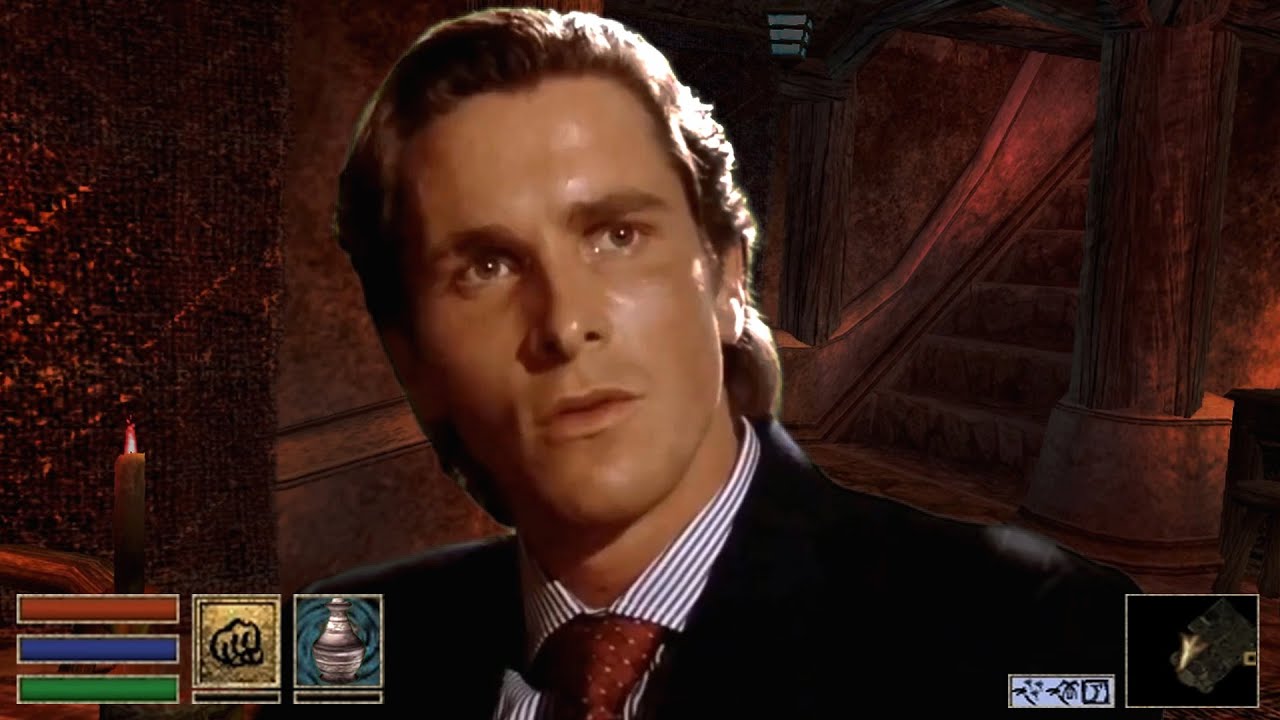 American Psycho in Morrowind - Suran