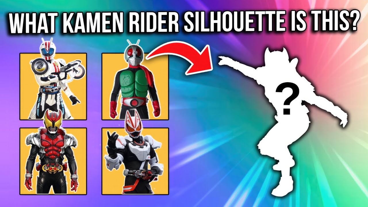Guess The Kamen Rider From The Silhouette (HARD) | Feat. @mister_bc