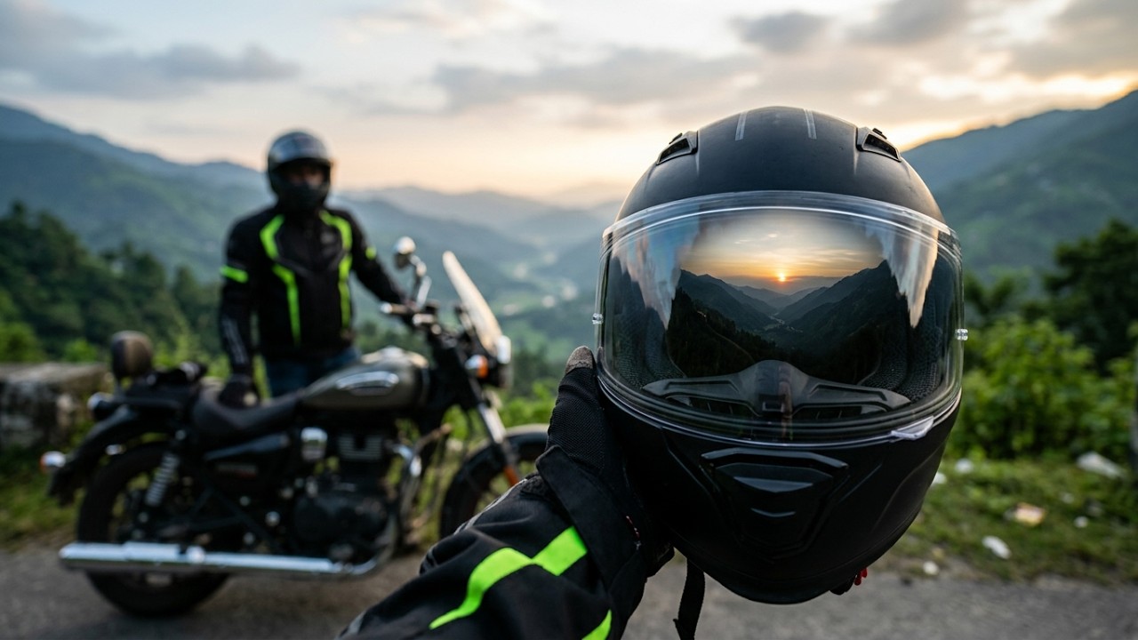 CHASING HORIZONS ON MOUNTAIN ROADS.