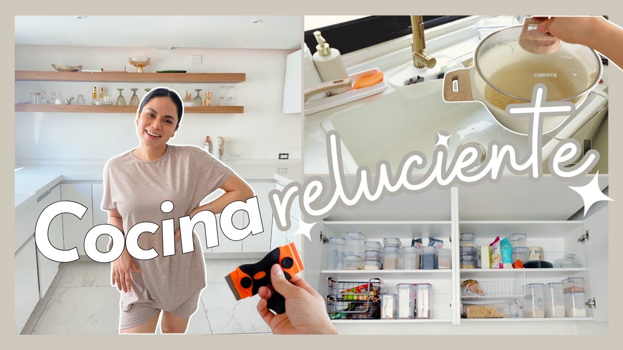 Mi Rutina de Limpieza Completa de Cocina✨ ¡Mira el Resultado!