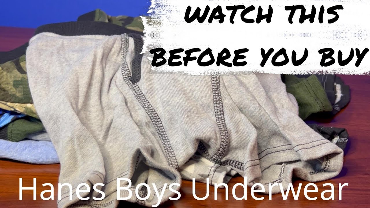 Features That Make The Hanes Boys and Kids/Toddlers Underwear THE BEST CHOICE  *PRODUCT REVIEW*
