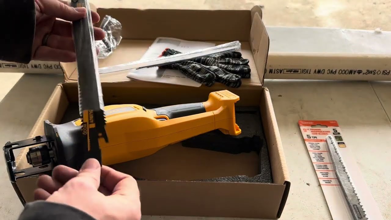 Обзор сабельной пилы Olibuy для аккумулятора Dewalt 20 В #diy #review #dewalt