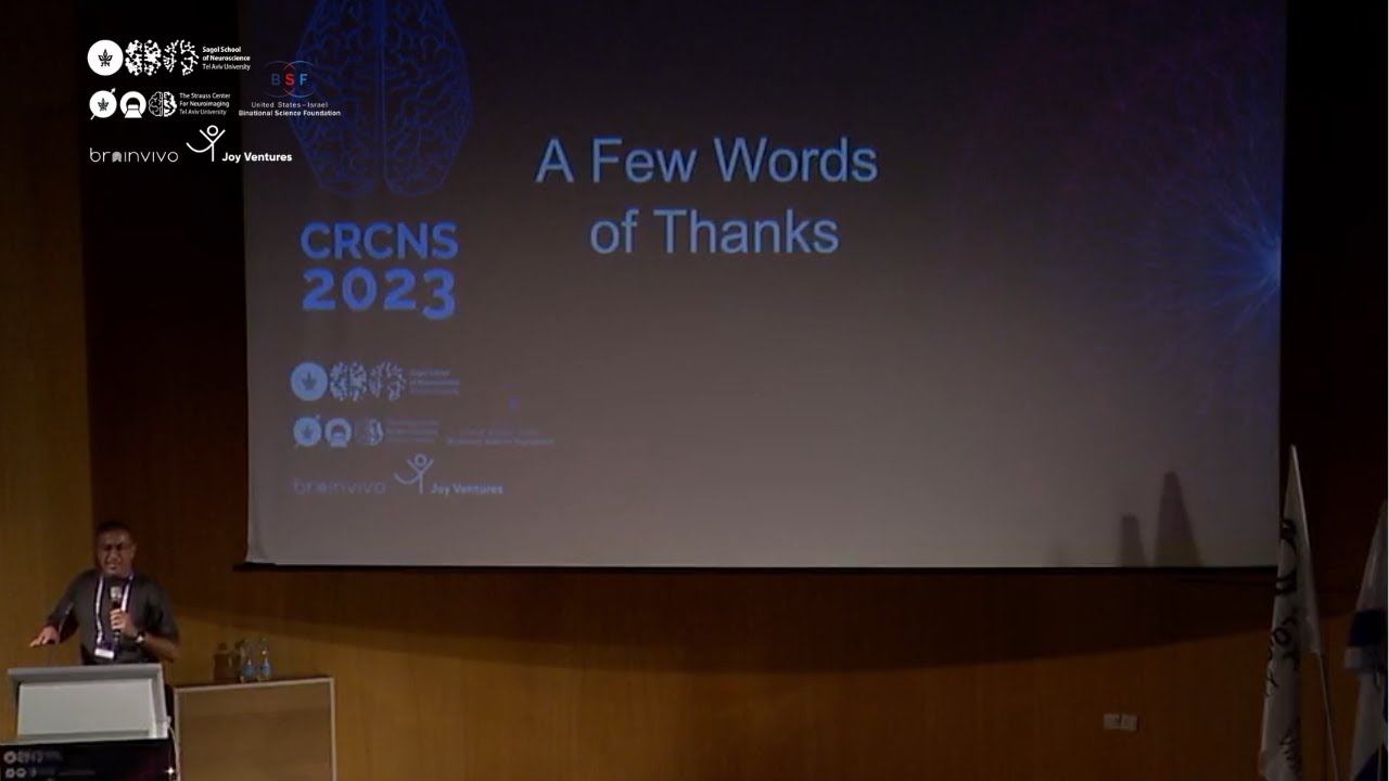 CRCNS 13-7-2023 The future of computational neuroscience - recap - Yaniv Assaf