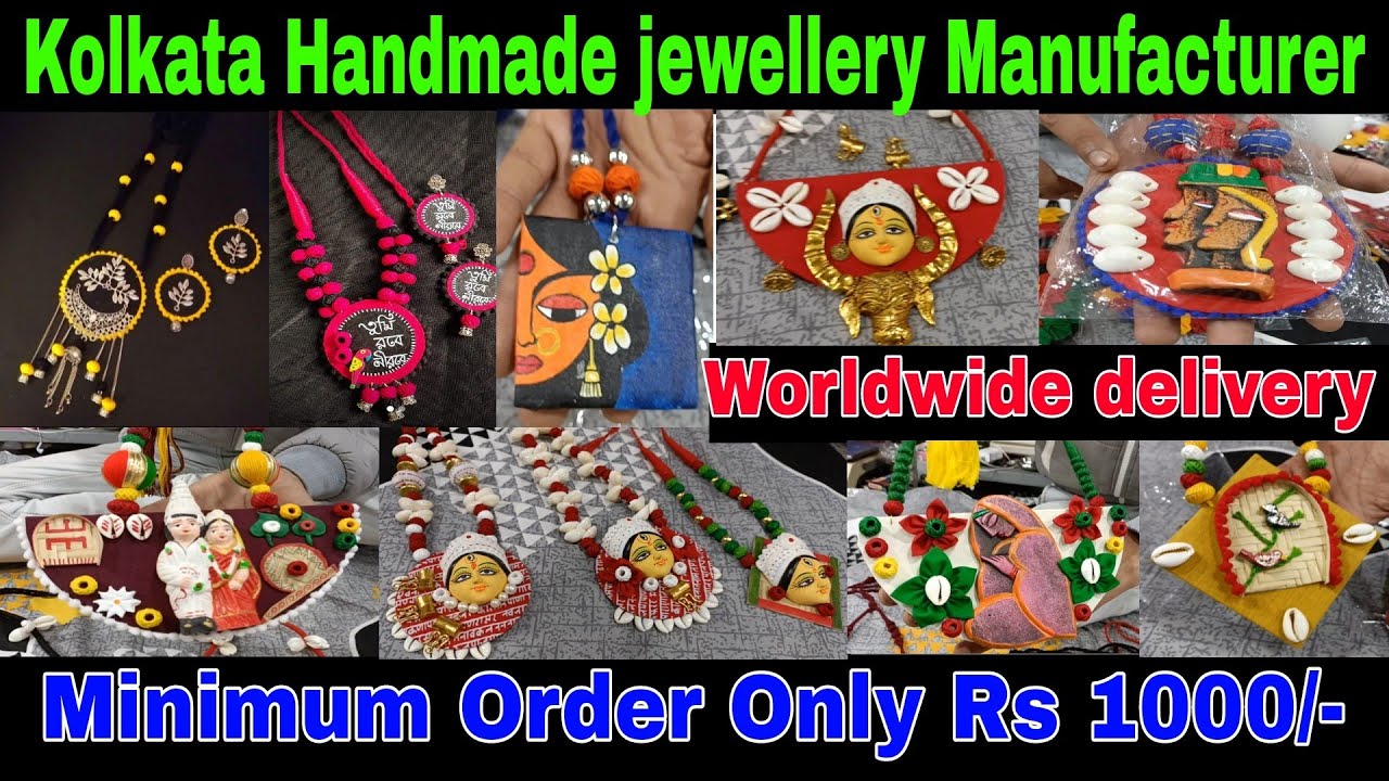 Kolkata Handmade jewellery Manufacturer | Oxidised Jewellery Raw Material | Jewellery Wholesale