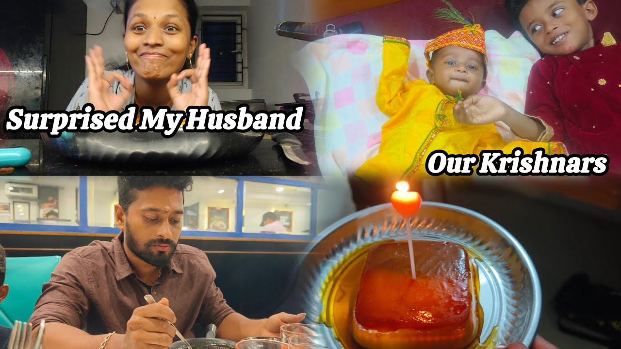 Special Surprise To My Husband On His Birthday 😍| Bharya Vlogs