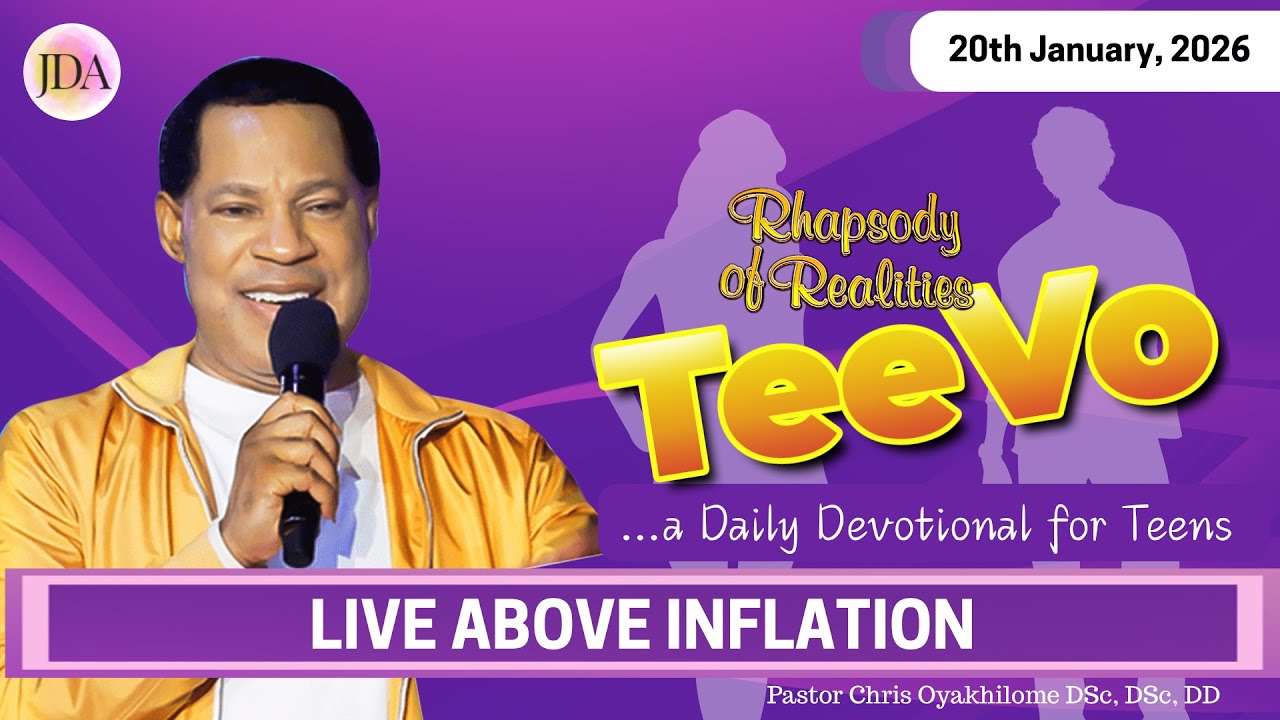 TEEVO - Live Above Inflation | 20th January 2026 | Rhapsody of Realities for Teenagers