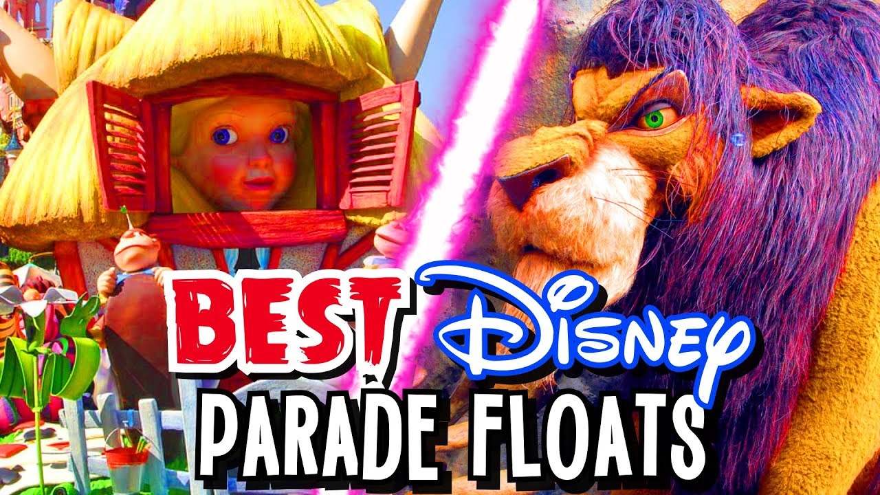 Top 12 Amazing Disney Parade Floats