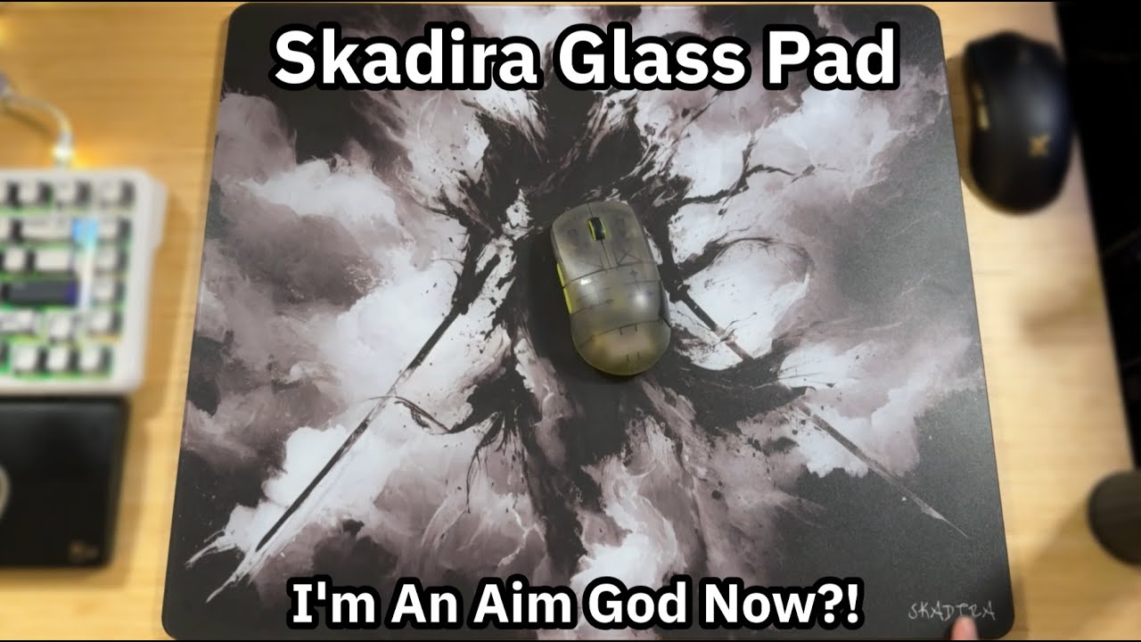 Glass Made Me An Aim God?! Skadira Glass Pad Review feat Tekkusai Singularity