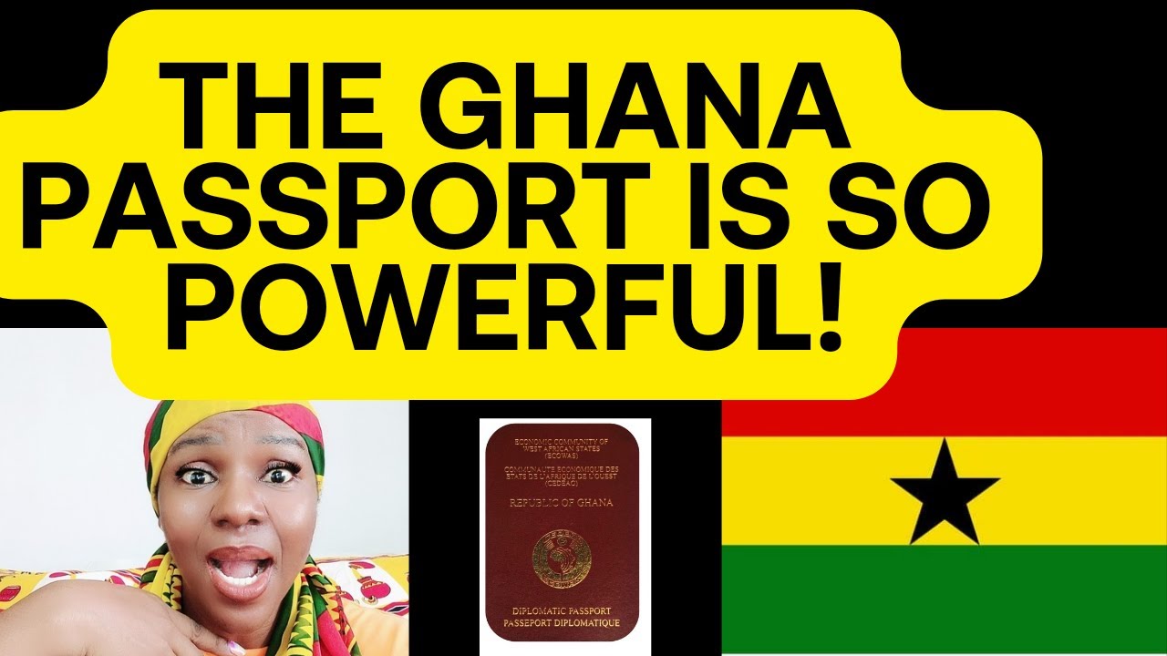 THE GHANAIAN 🇬🇭 PASSPORT IS THE OGA KPATAKPATA OF ALL AFRICAN PASSPORTS!🫡