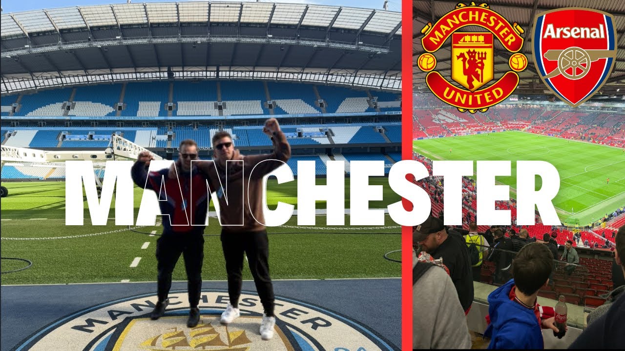 Dwie strony Manchesteru 🔴🔵 | Manchester United vs Arsenal Londyn | Zwiedzanie Etihad 🏟️