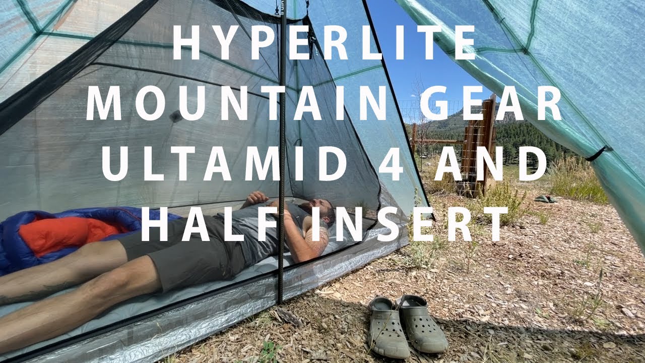 Hyperlite Mountain Gear Ultamid 4 And Half Insert - Spruce Green And Living The Dream.