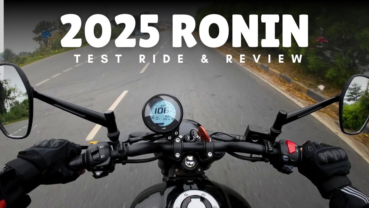 2025 Ronin Test Ride in City By @RomeoRidez