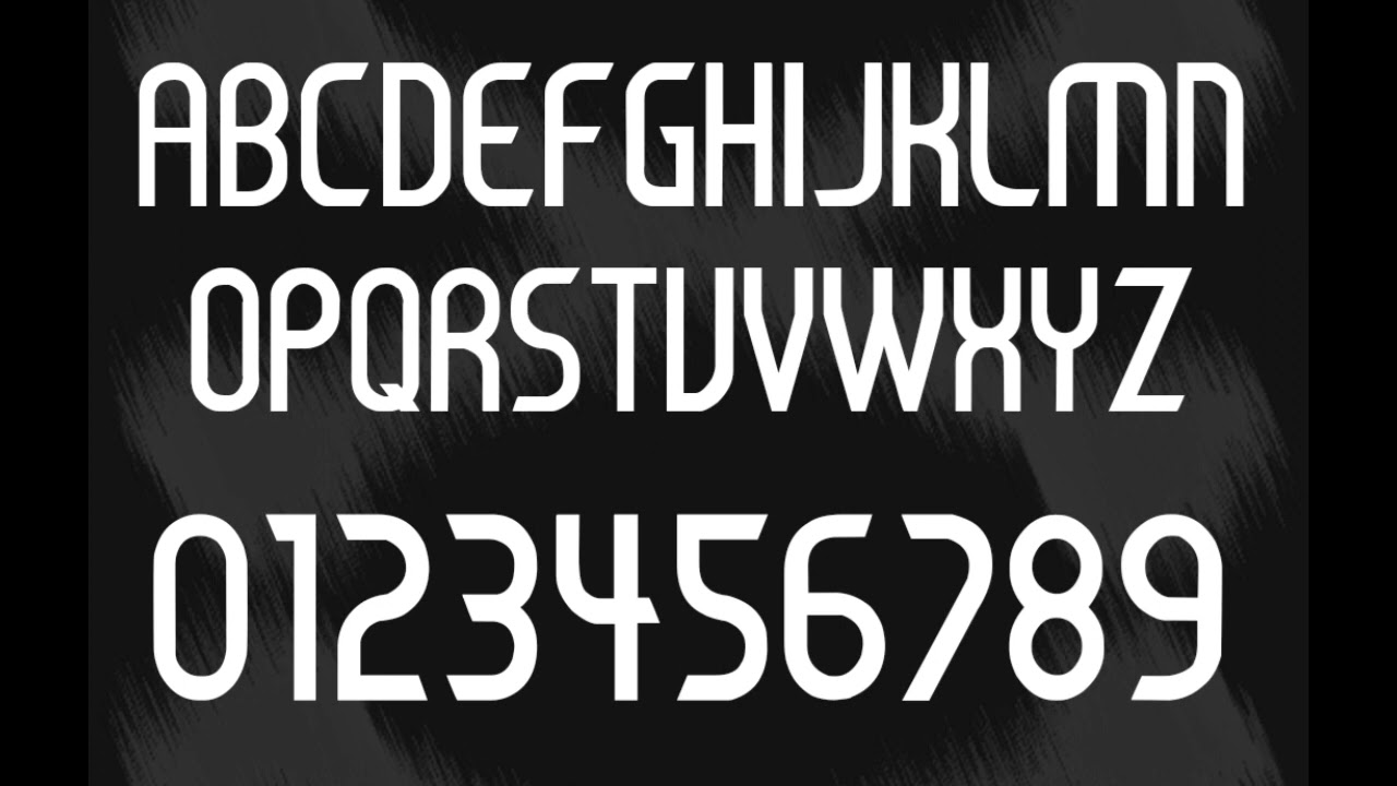 Real Madrid 2006/2007 font free download for Telegram link 🔗