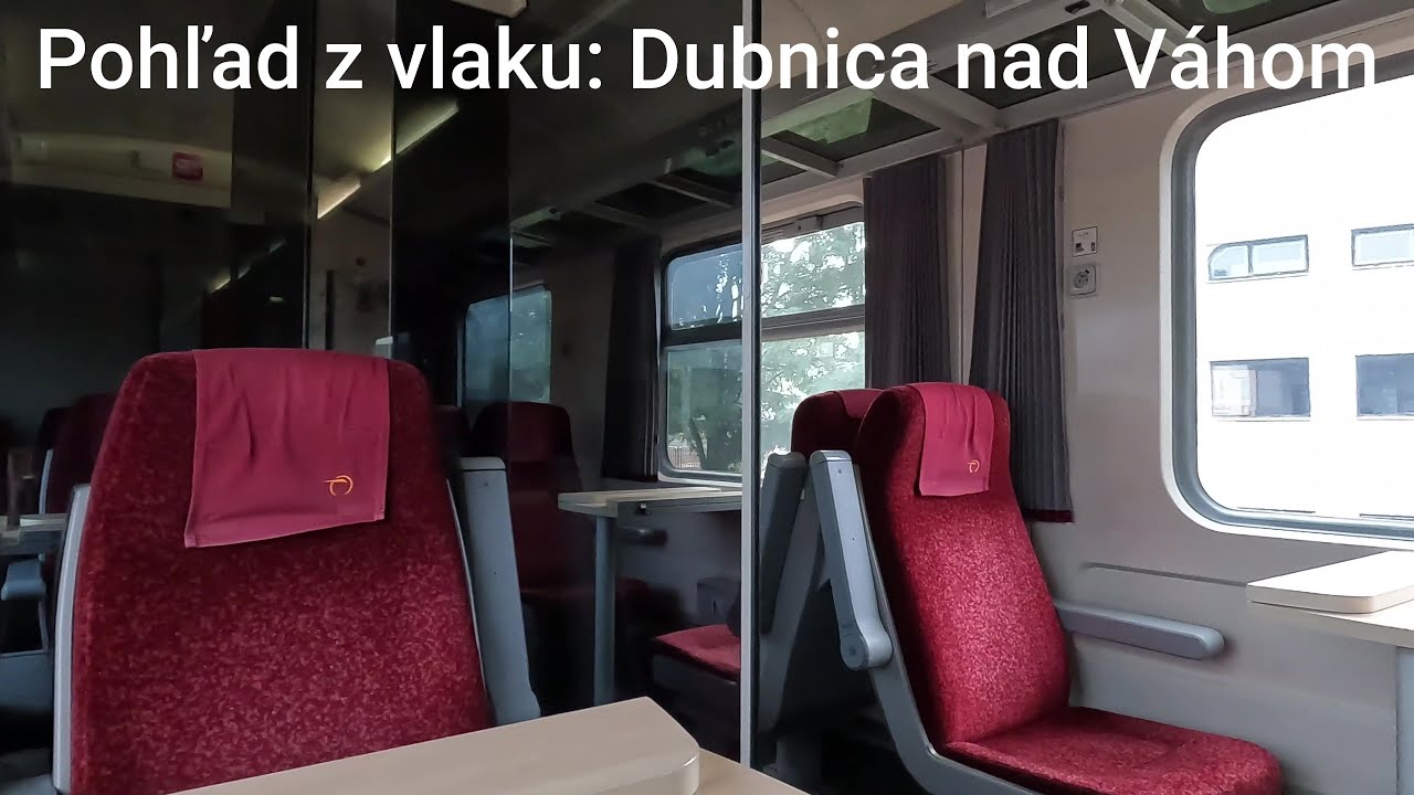 Pohľad z vlaku: R 703 Považan