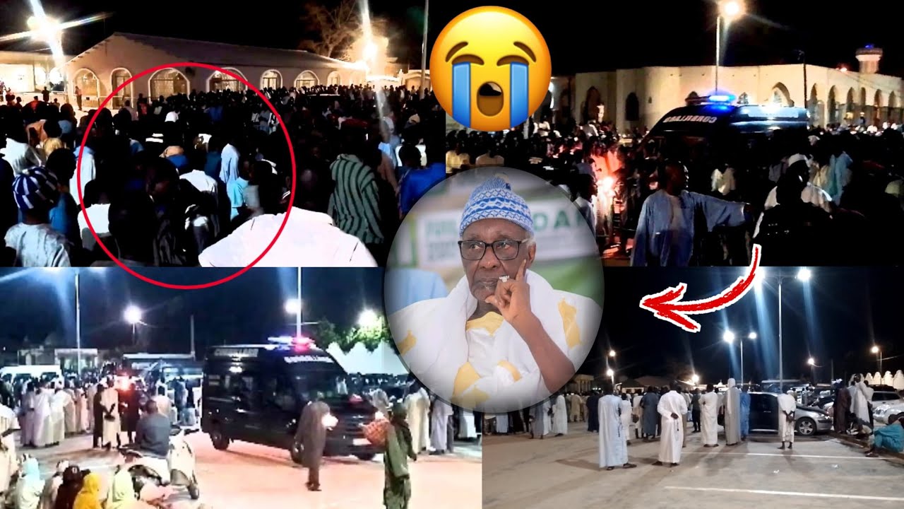 Urgent: enterrement de Serigne Ahmadou Makhtar Mbacke Khalif de darou khoudoss thiey diambar dem na 