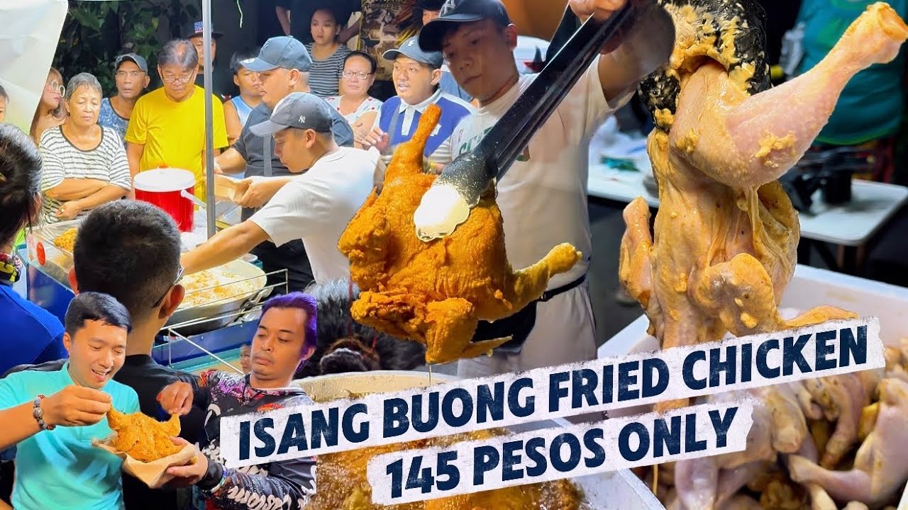 ₱145 LANG MAY ISANG BUONG MANOK NA FRIED CHICKEN KA NA | KANTO FRIED CHICKEN | KAFOODTRIP