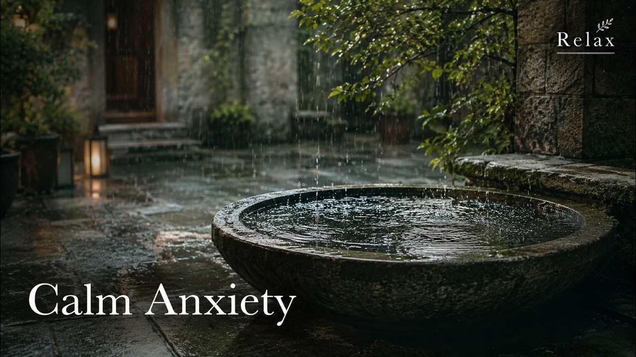 Relaxing Piano with Flowing Water Sounds 🌿 Stress Relief & Emotional Balance