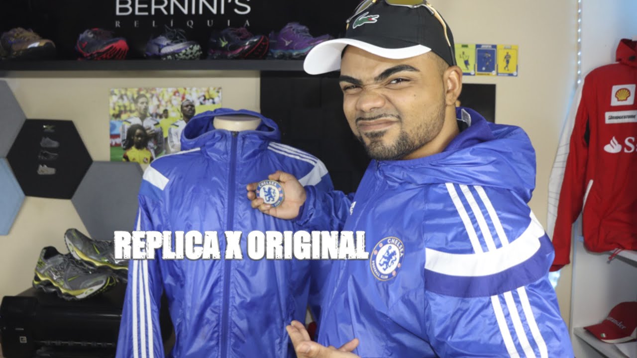 Replica x Original - Jaqueta Hino Chelsea 2014/15 Adidas