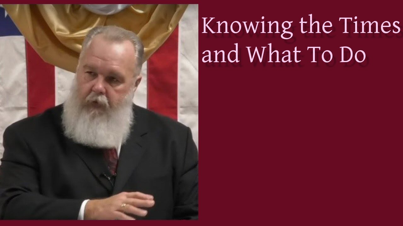 Knowing the Times and What To Do - [Bible Study] 1 Chronicles 12:32