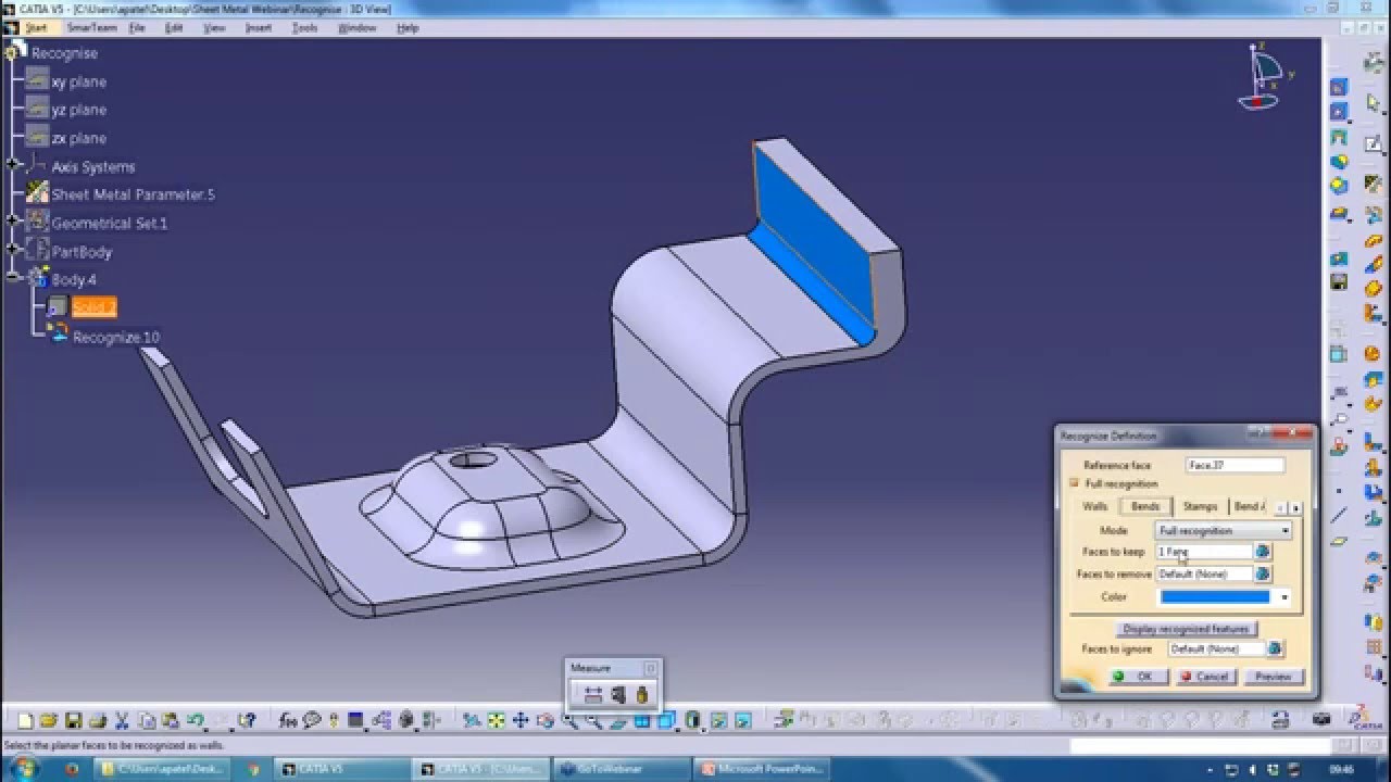 Webinar Recording: CATIA Sheet Metal (Hints & Tips)